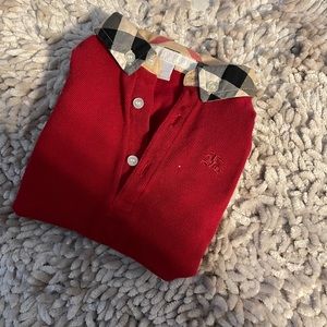 Burberry baby boy shirt authentic